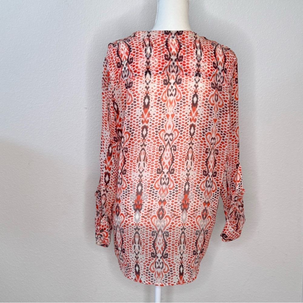Women's Multicolor Patterned Top - Picture 5 of 10